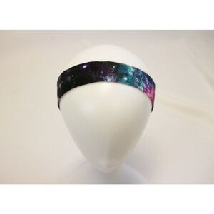 Galaxy Print Skinny Scarf or Headband